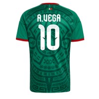 Stroje piłkarskie Meksyk Alexis Vega #10 Koszulka Podstawowej MŚ 2026 Krótki Rękaw